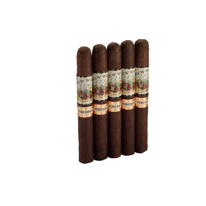 A.J. Fernandez New World Puro Especial Short Churchill Natural | Lonsdale | Pack of 5
