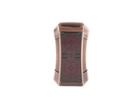 Rocky Patel Genesis Triple Flame Lighter -Brushed Copper