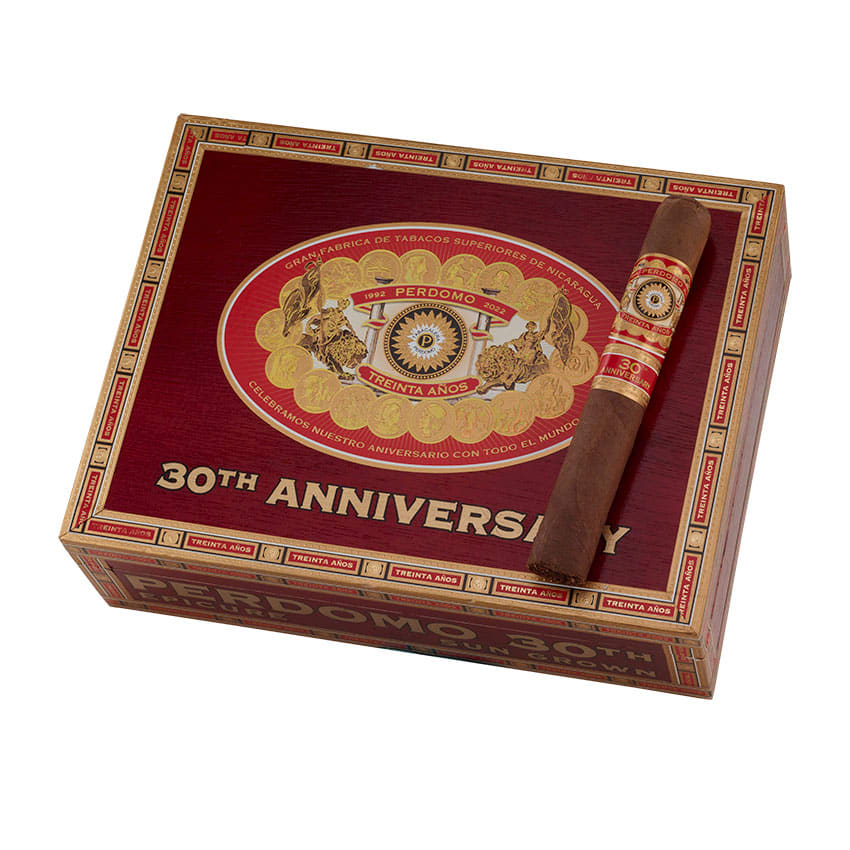 Perdomo 30th Anniversary Sun Grown Epicure Natural | Toro | Box of 30