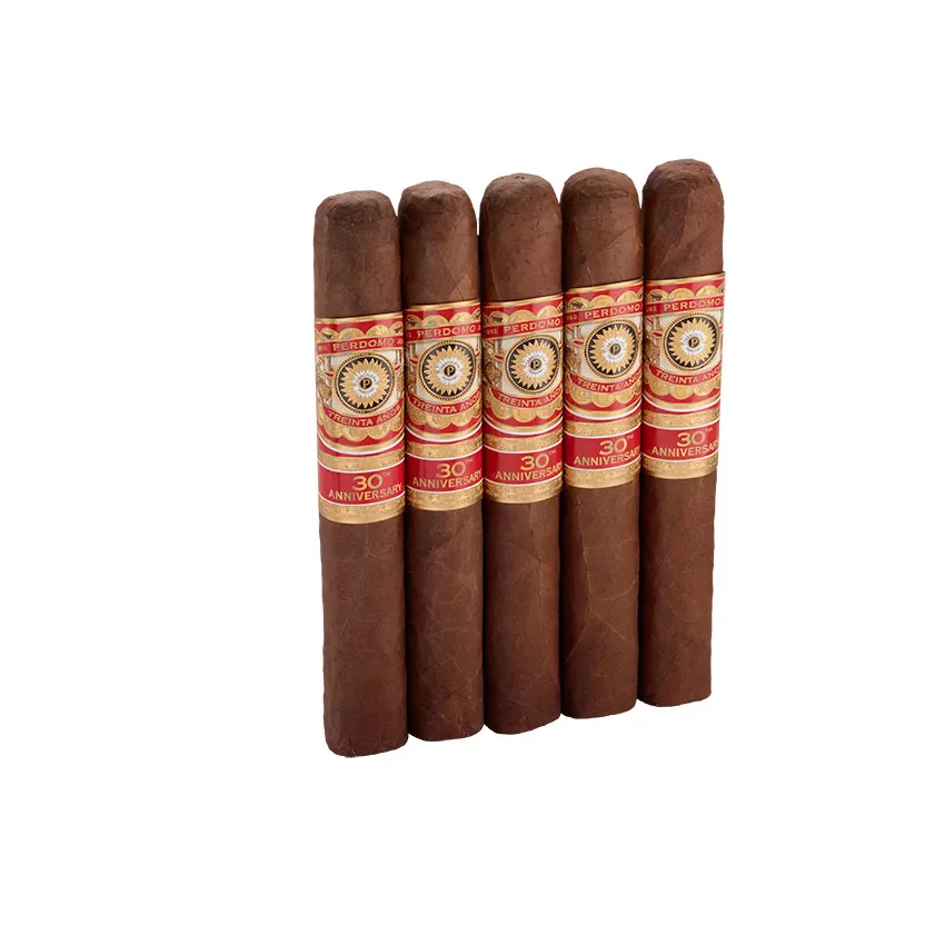 Perdomo 30th Anniversary Sun Grown Epicure Natural | Toro | Pack of 5