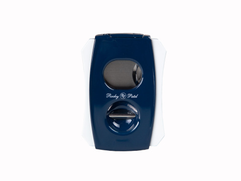 Rocky Patel Poseidon Dual Cutter - White & Navy Blue