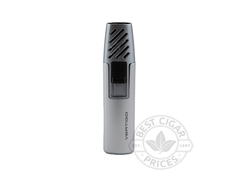 Best Cigar Prices Gnome Lighter By Vertigo - Silver & Chrome - Box of 20