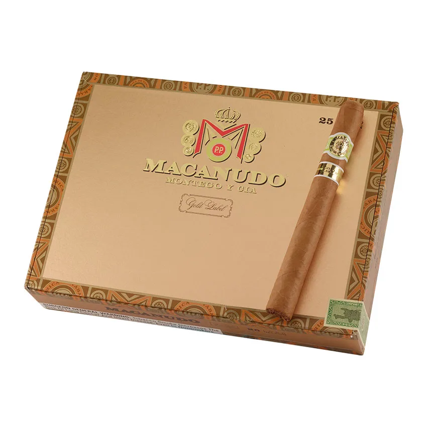 Macanudo Gold Label Lord Nelson Natural | Churchill | Box of 25