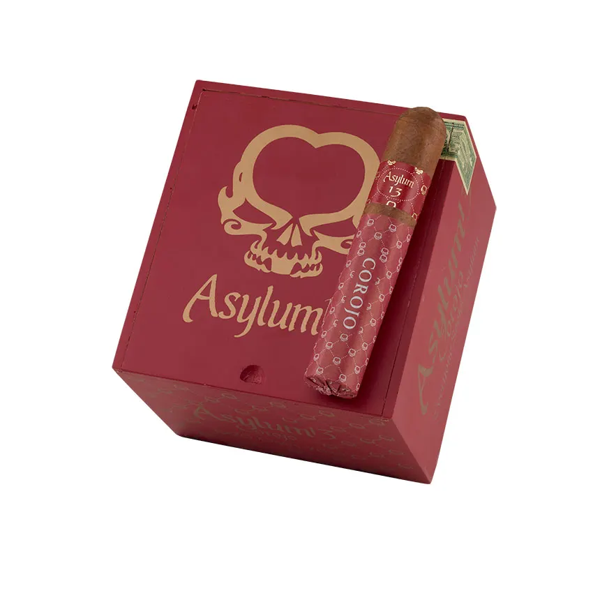 Asylum 13 Corojo 70 X 6 Natural | Gigante | Box of 20