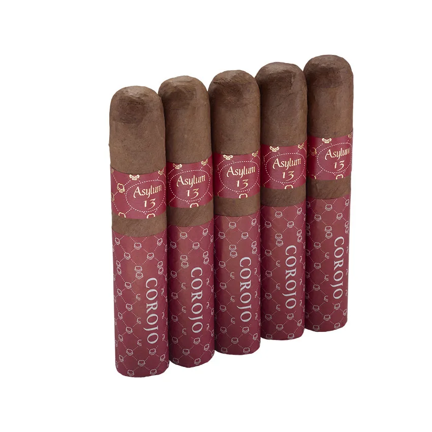 Asylum 13 Corojo 70 X 6 Natural | Gigante | Pack of 5