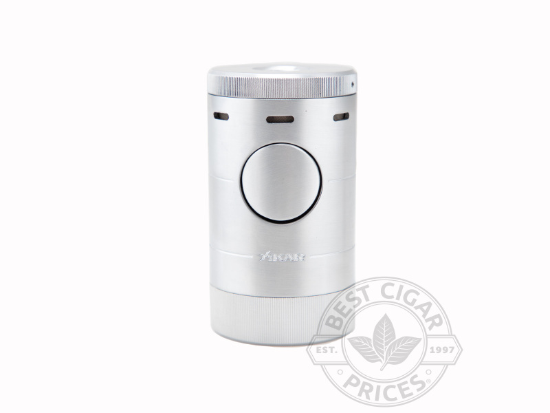Xikar Volta Quad Tabletop Lighter - Silver - Box of 20