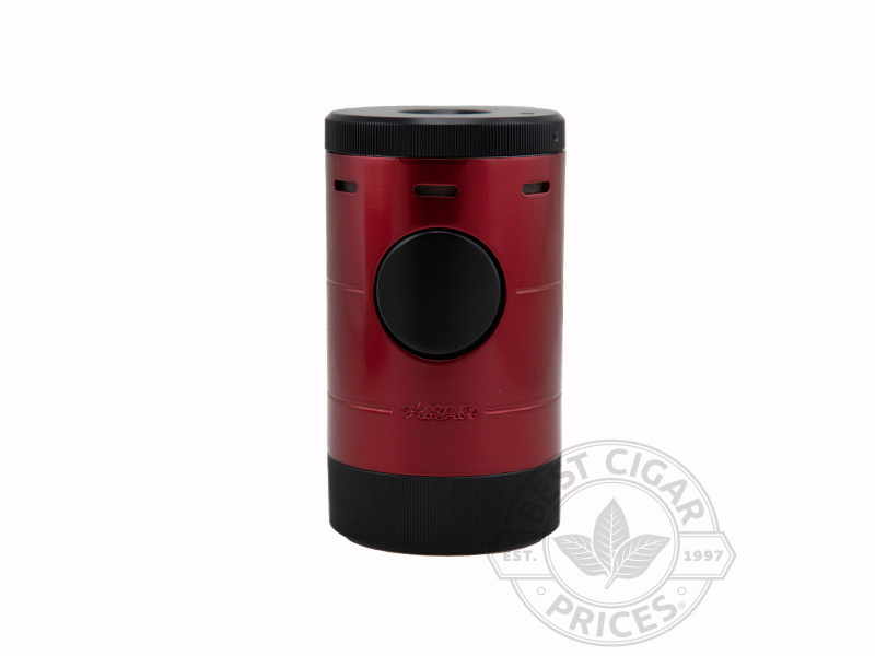 Xikar Volta Quad Tabletop Lighter - Daytona Red - Box of 20