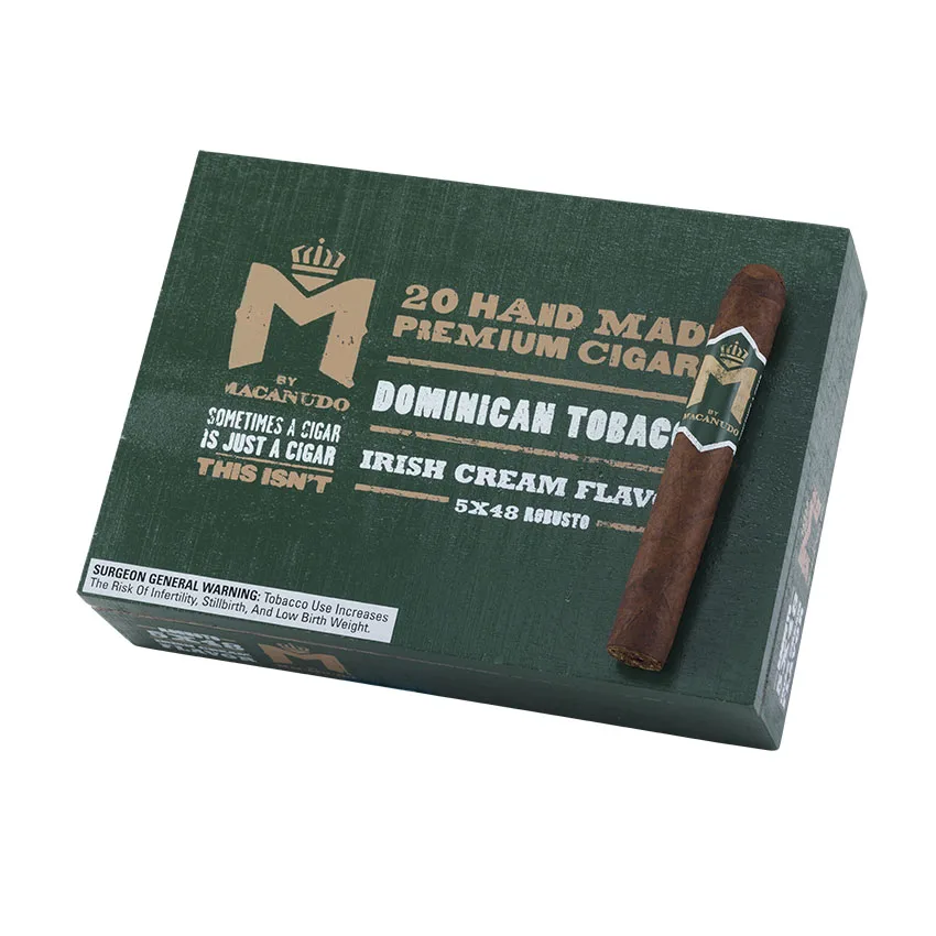 M By Macanudo Irish Cream Robusto Natural | Robusto | Box of 20