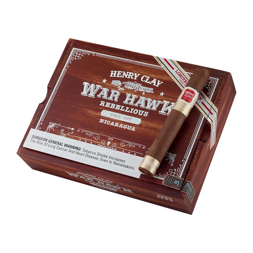 Henry Clay War Hawk Rebellious Natural | Toro | Box of 20
