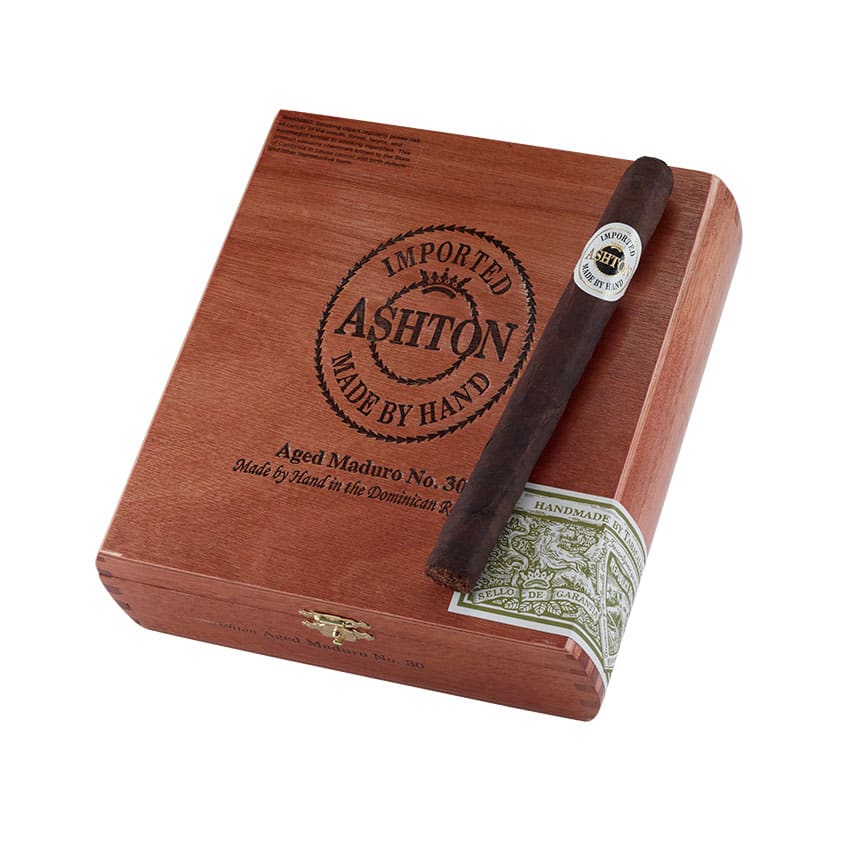 Ashton Aged Maduro No. 30 | Lonsdale | Box of 25