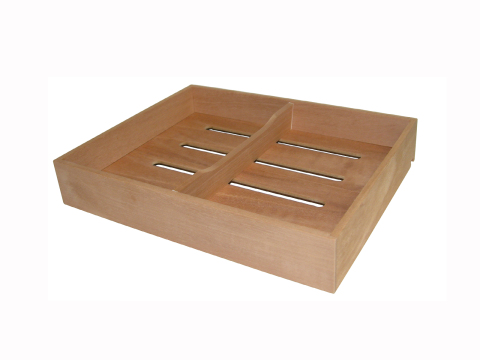 Spanish Cedar Cigar Tray For "Display 5" And "Display 7" Countertop Humidors - Box of 20