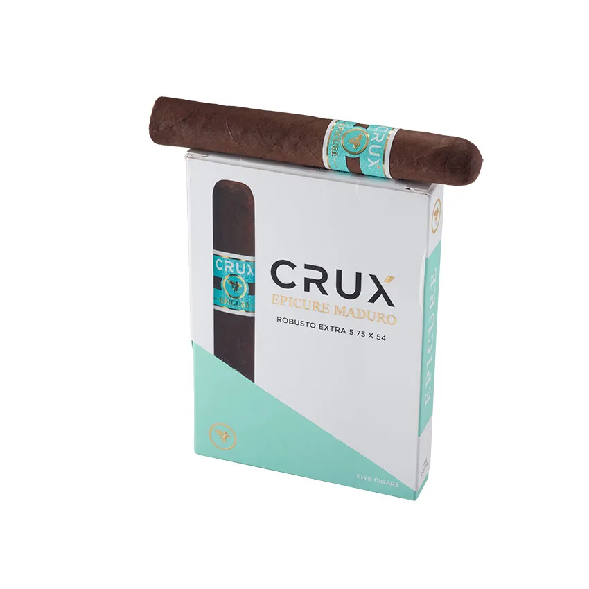 Crux Epicure Maduro Robusto Extra | Double Robusto | Pack of 5