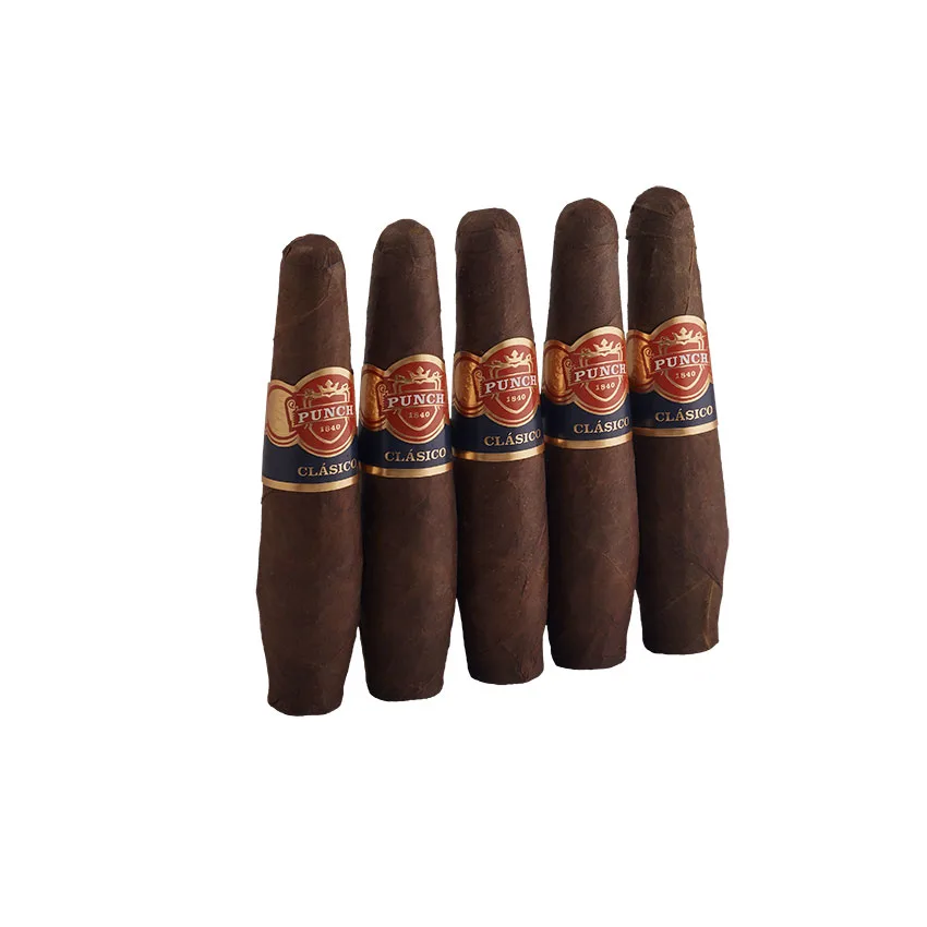 Punch Clasico Champion Natural | Figurado | Pack of 5