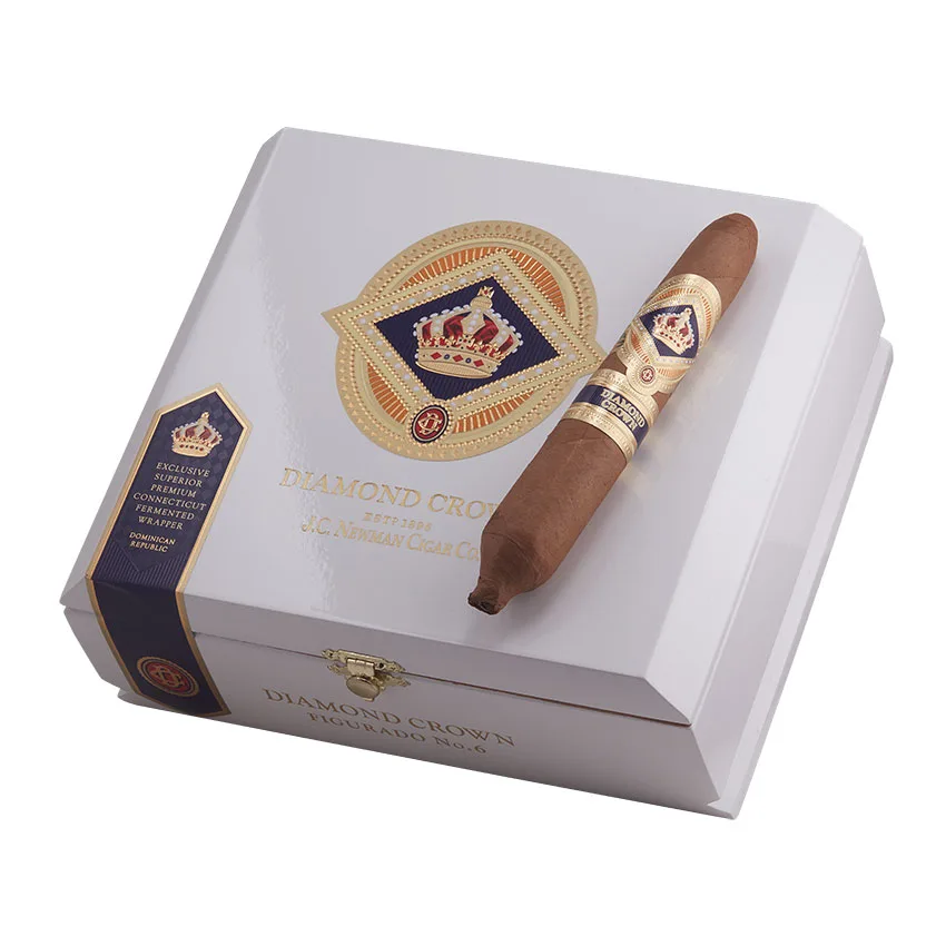 Diamond Crown Classic Figurado No. 6 Natural | Figurado | Box of 20