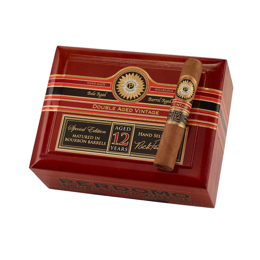 Perdomo Double Aged Connecticut Robusto Natural | Robusto | Box of 24