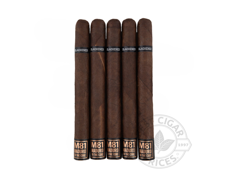 Blackened M81 Corona Doble By Drew Estate - 5 Cigars