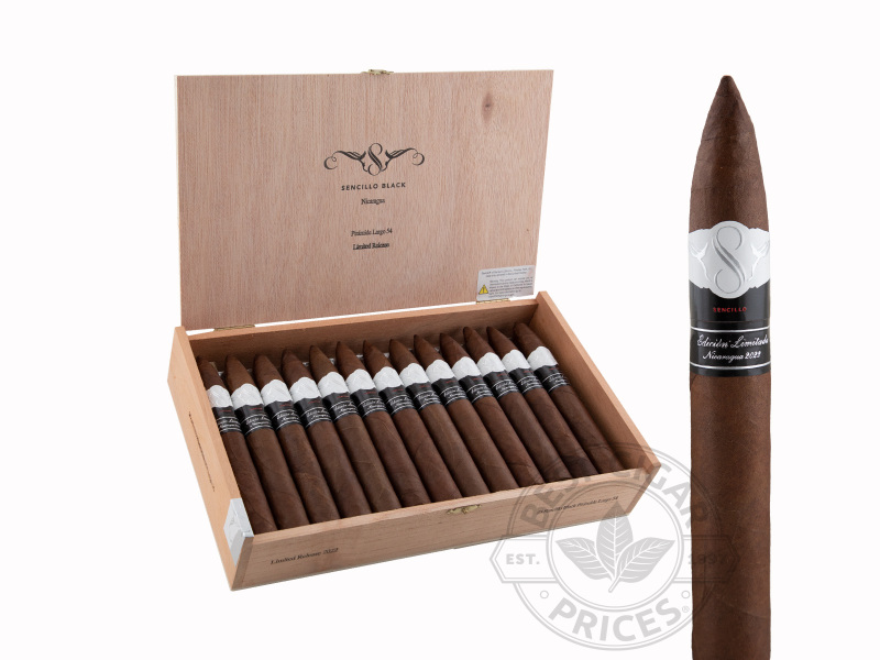 Sencillo Black Piramide Largo 54 - 25 Cigars