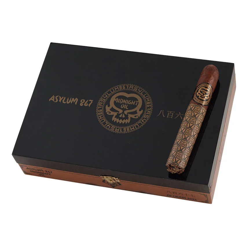 Asylum 867 Midnight Oil The 60 Natural | Gordo | Box of 20