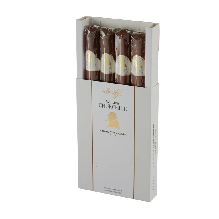 Winston Churchill Statesman Robusto Natural | Robusto | Pack of 4