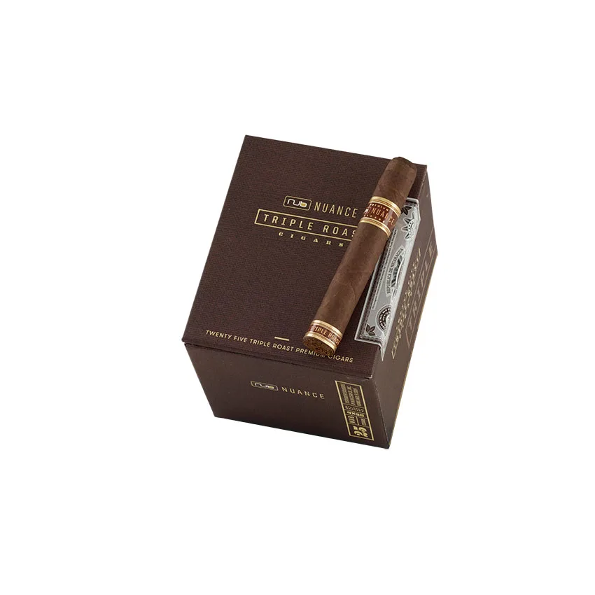 Nub Nuance Triple Roast 438 Natural | Corona | Box of 25