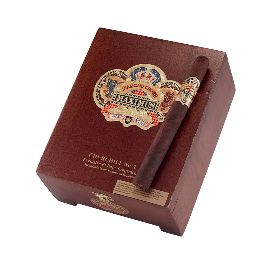 Diamond Crown Maximus #2 Dark Natural | Churchill | Box of 20