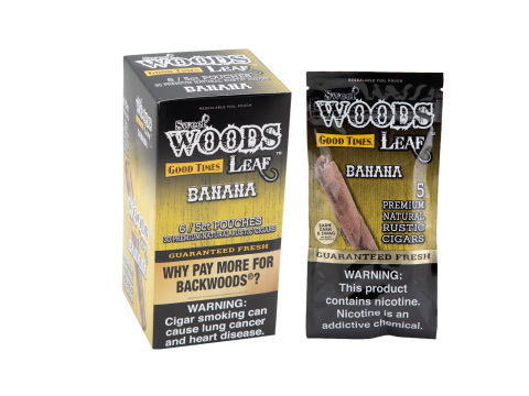 Good Times Sweet Woods Leaf Banana - Carton - 30 Total Cigars