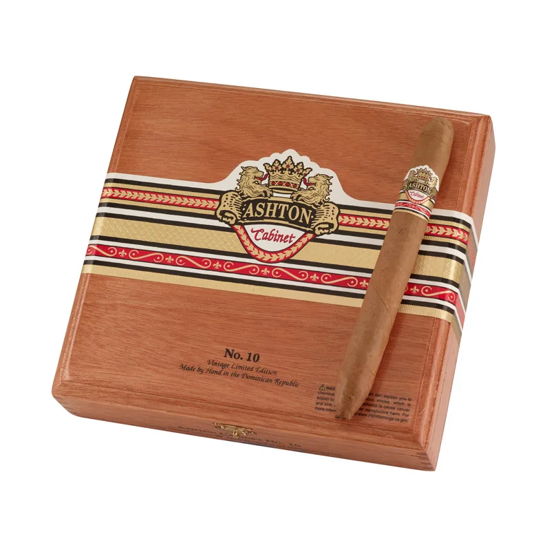 Ashton Cabinet Selection No. 10 Natural | Perfecto | Box of 20