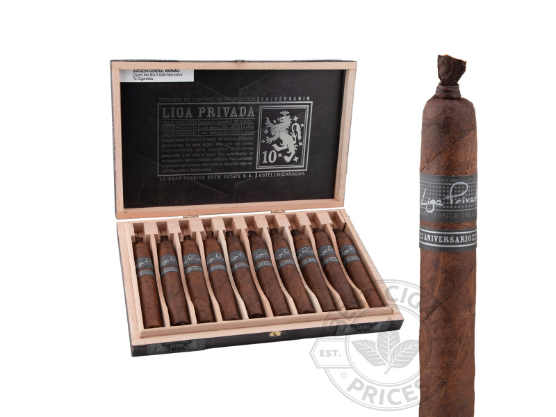 Liga Privada 10 Year Aniversario Robusto - 10 Cigars