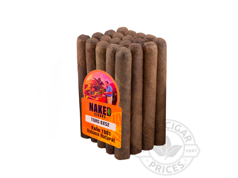Naked Cigars Natural Toro By Kafie 1901 - Bundle - 20 Total Cigars
