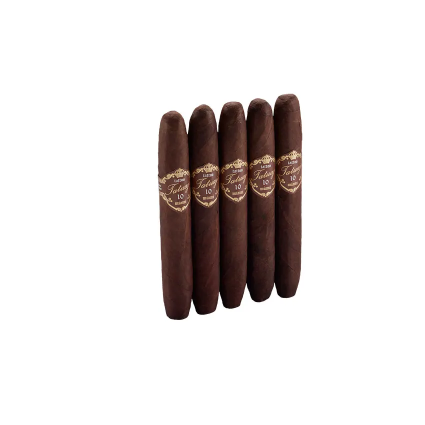 Tatuaje 10th Anniversary Belle Encre Maduro | Figurado | Pack of 5