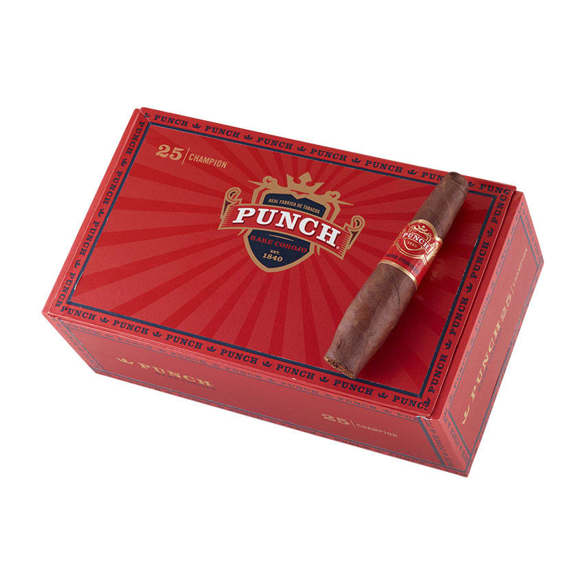 Punch Rare Corojo Champion Natural | Figurado | Box of 25