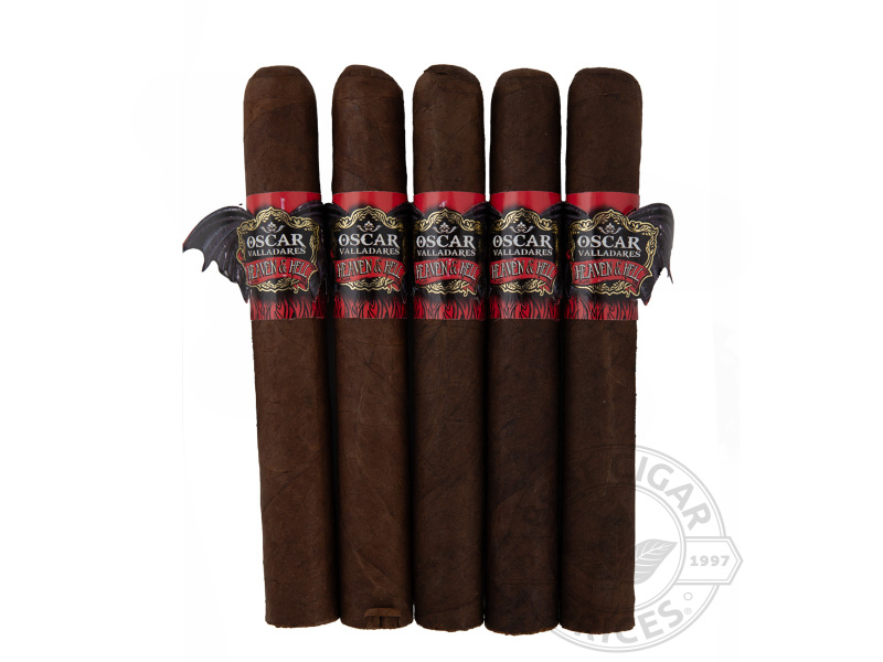 Oscar Valladares Heaven & Hell Oscuro Toro - 5 Cigars