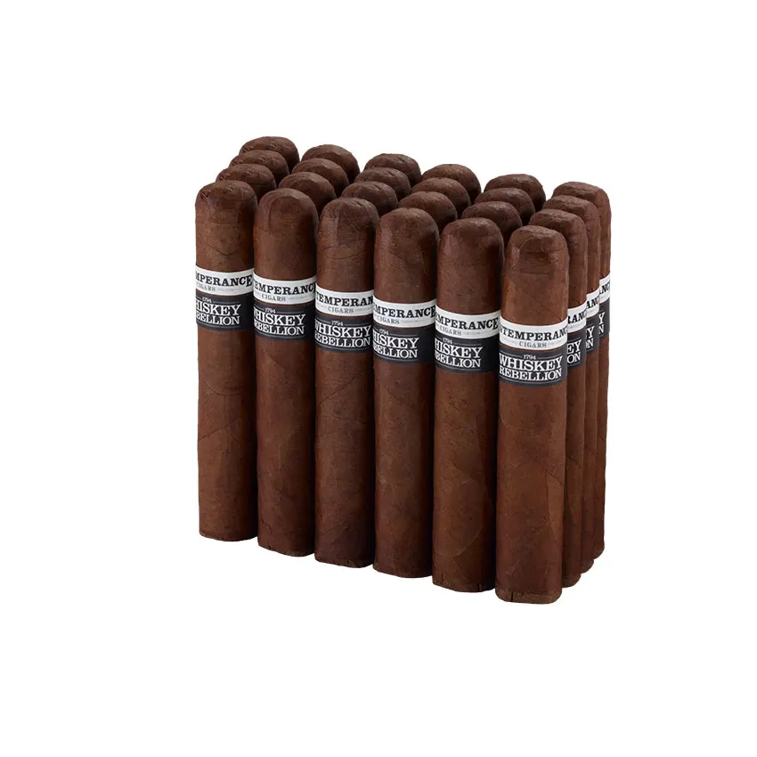 Intemperance Whiskey Rebellion 1794 Bradford Natural | Robusto | Bundle of 24
