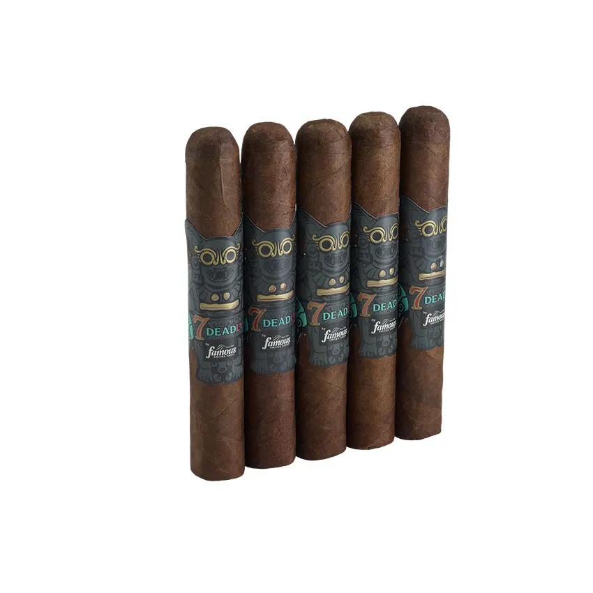 7 Deadly Robusto Dark Natural | Robusto | Pack of 5