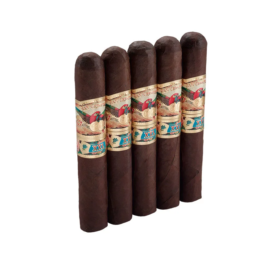 San Cristobal Papagayo XXL Oscuro | Toro | Pack of 5