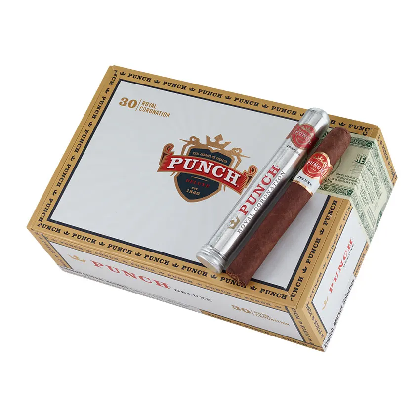 Punch Deluxe Royal Coronation Natural | Corona | Box of 30