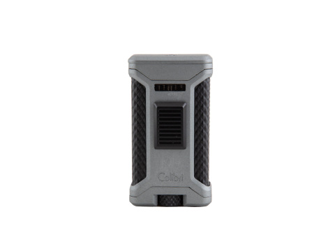 Colibri Ascari Triple Jet Flame Lighter - Charcoal & Black - Box of 20