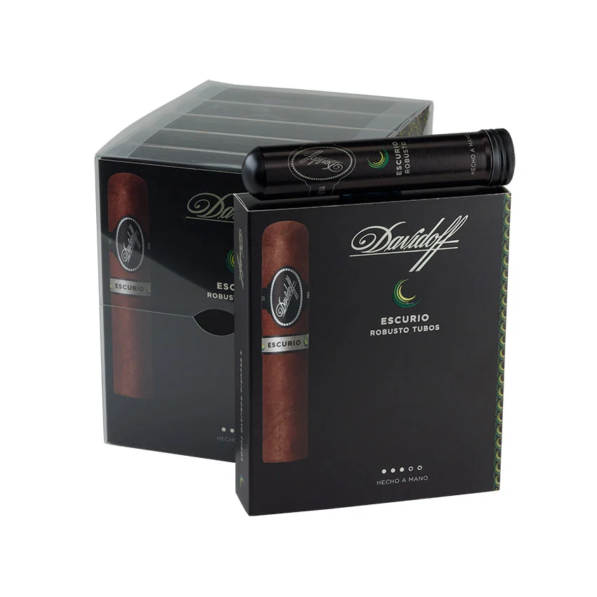 Davidoff Escurio Robusto Tubos Natural | Robusto | Pack of 20