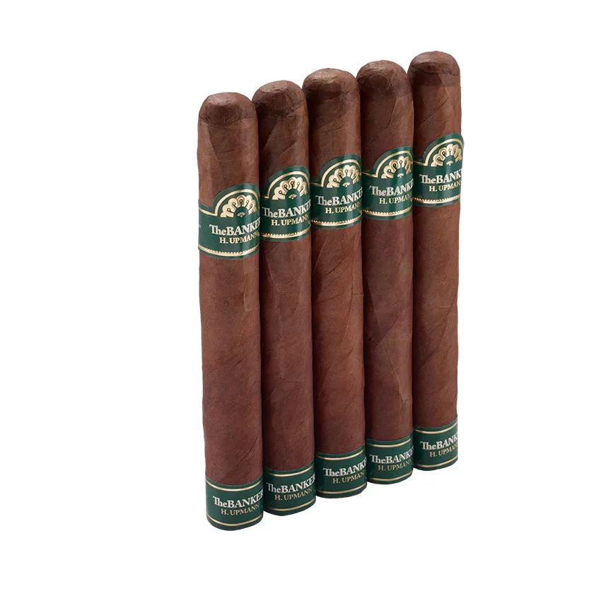 H. Upmann Banker Arbitrage Dark Natural | Churchill | Pack of 5