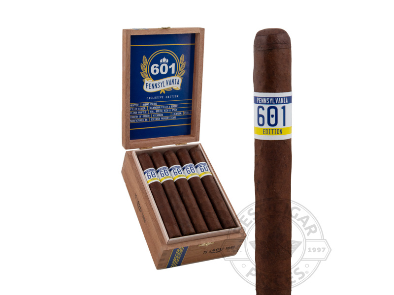 601 Pennsylvania Edition Connecticut Toro - 15 Cigars