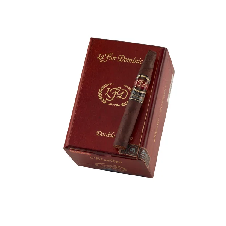 La Flor Dominicana Double Ligero Chiselito Maduro | Corona | Box of 20