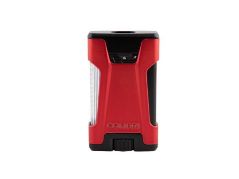 Colibri Rebel Double Jet Flame Lighter - Red - Box of 20