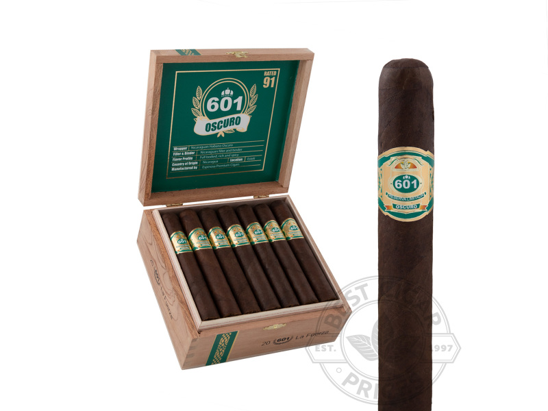 601 Green La Fuerza Oscuro - 20 Cigars