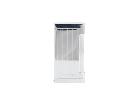 Prometheus Ultimo X Chrome Vertical Lines Lighter - Box of 20