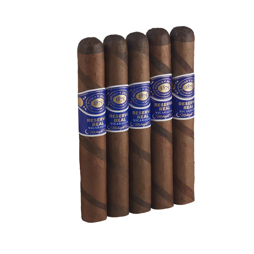 RYJ Reserva Real Nicaragua Midnight Twisted Toro 5PK Barber Pole | Toro | Pack of 5