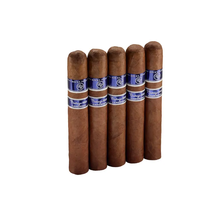 Rocky Patel Vintage 2003 Cameroon Six By Sixty Natural | Gordo | Pack of 5