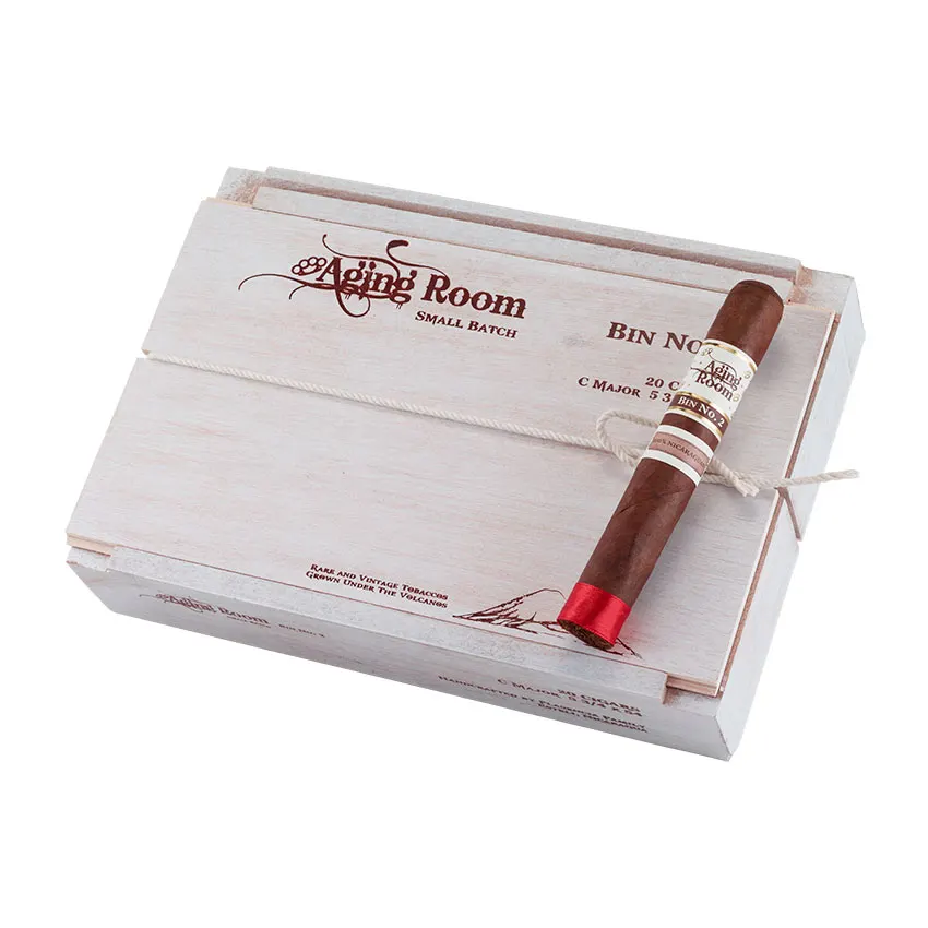 Aging Room Bin #2 C Major Natural | Double Robusto | Box of 20