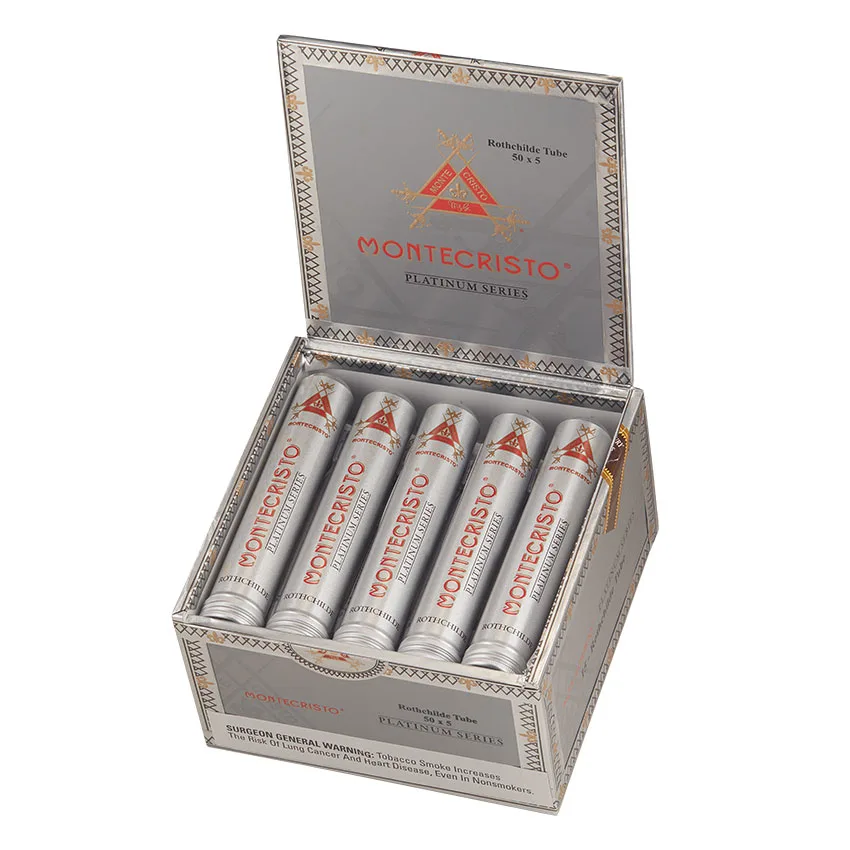 Montecristo Platinum Rothchilde Natural | Rothschild | Box of 15