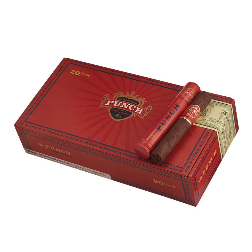Punch Rare Corojo Gusto Tubo Natural | Robusto | Box of 20