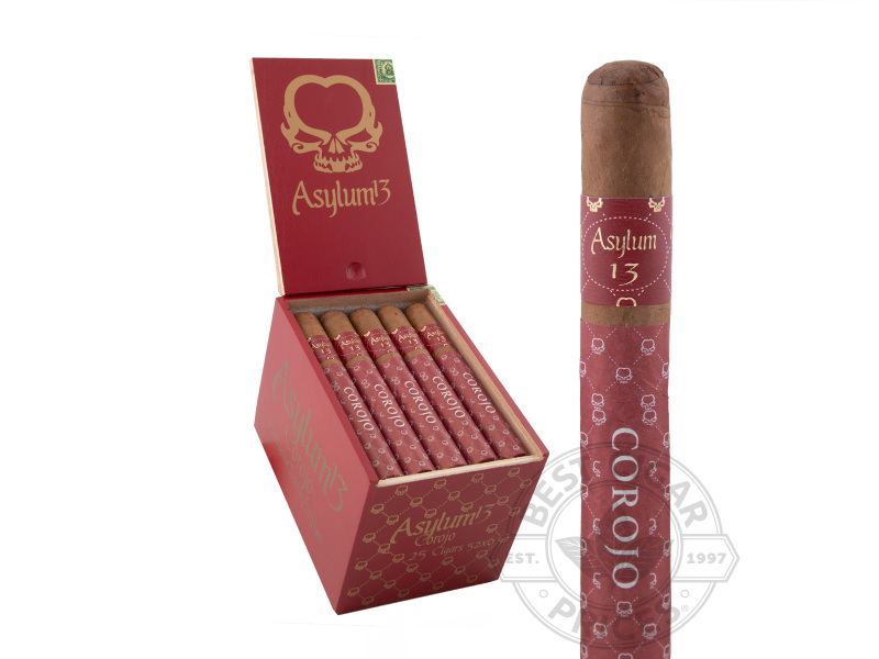 Asylum 13 Corojo 52 X 6 - 25 Cigars